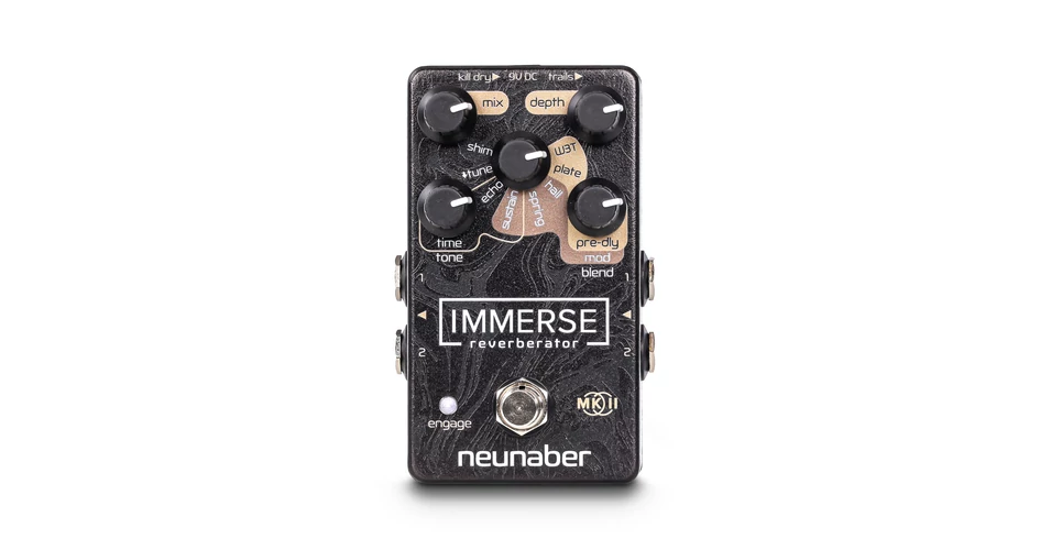 ギター neunaber Immerse Reverberator MkII Neunaber Immerse Reverberator Mk II Stereo Reverb Effects