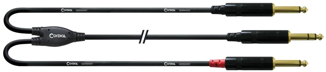 Cordial 6m Y-cable